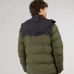 Herre Lebron Kort Jakke Olive Green