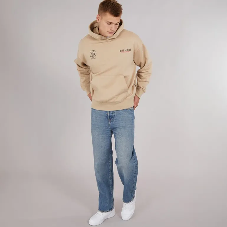 Herre Ledall 1989 Hættetrøje Stone