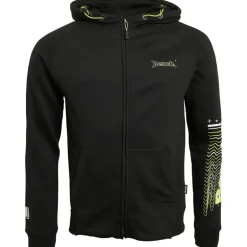 Herre Lucian lynlås hættetrøje sort