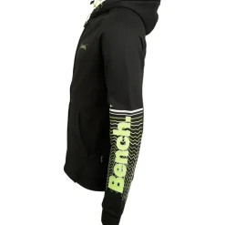 Herre Lucian lynlås hættetrøje sort