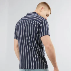 Herre Luke Resort Kortærmet Skjorte Sky Captain