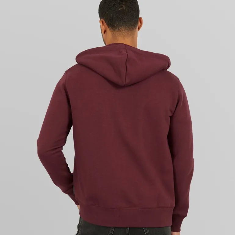 Herre lynlås hættetrøje Chateaux/Marine