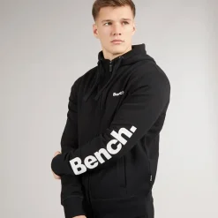 Herre Maslow 22 Zip Through Hoodie Sort