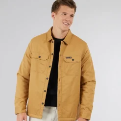 Herre Merrin Borg Arbejdsjakke Camel Brun