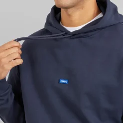 Herre Nalonso Hættetrøje Navy