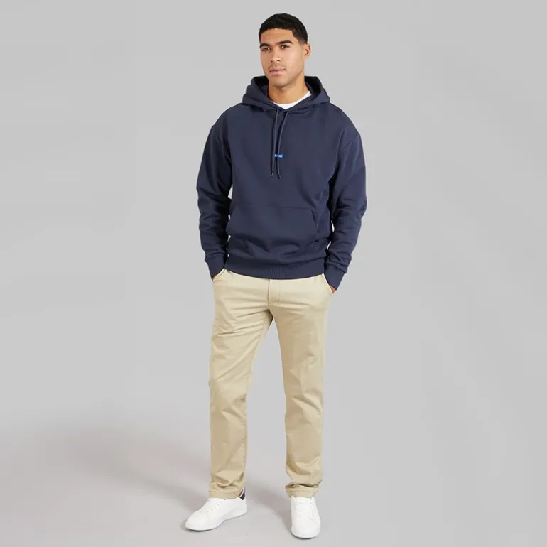 Herre Nalonso Hættetrøje Navy