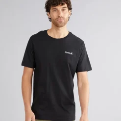 Herre O & O Grafik T-shirt Sort