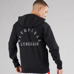 Herre OL Olympique Lyon Anthem Jakke Sort