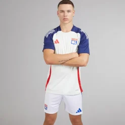 Herre OL Olympique Lyon Træningstrøje White Tint/​Midnight Indigo/​Bright Red