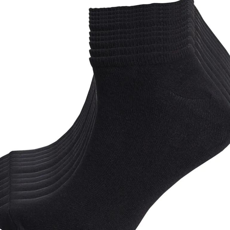Herre Olivier 10-pak Sokker til Træningssko Sort