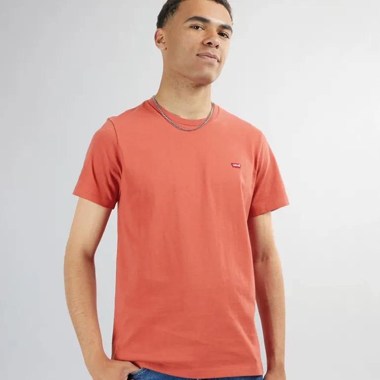 Herre Original HM T-Shirt Sundown Rød