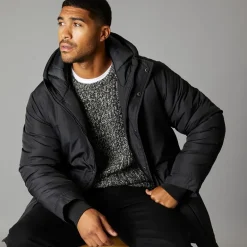 Herre Parka Jakke Sort