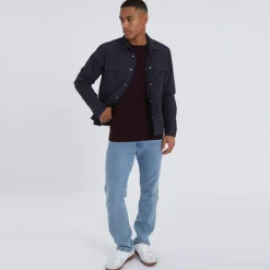Herre Pearson Shacket Marineblå