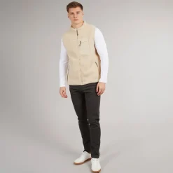 Herre Pile Vest Beige