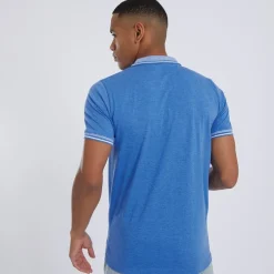 Herre Polo skjorte Sky Blue Marl