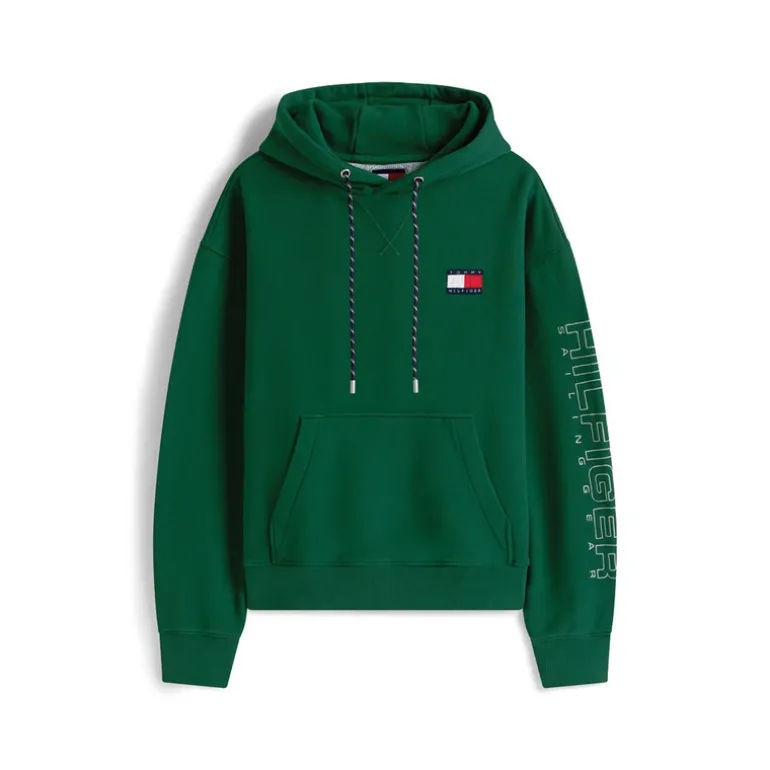 Herre Pullover Hættetrøje Ornamental Grøn