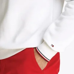 Herre Pullover Sweatshirt Hvid