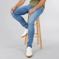 Herre Ralemo Skinny Jeans Midwash