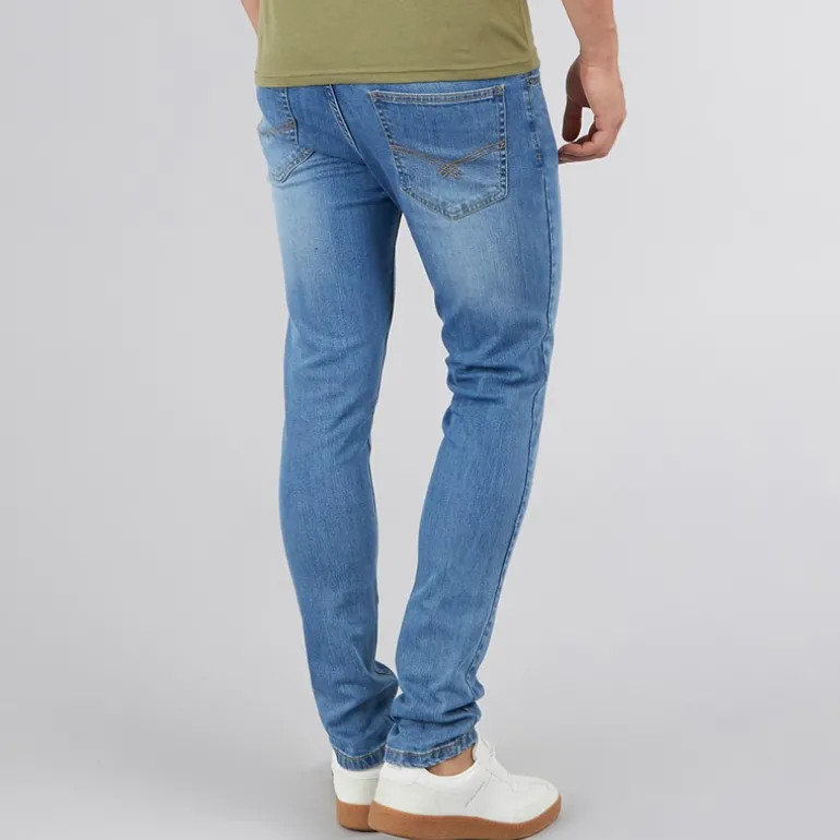 Herre Ralemo Skinny Jeans Midwash