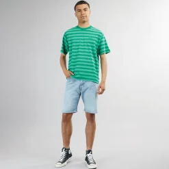 Herre Red Tab Vintage T-Shirt Bardo Stripe Shady Glade