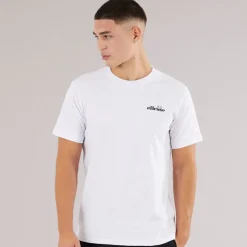 Herre Retanna Ryg Logo T-shirt Hvid/​Sort