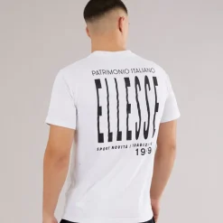 Herre Retanna Ryg Logo T-shirt Hvid/​Sort