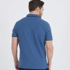 Herre River Kortærmet poloer Blå