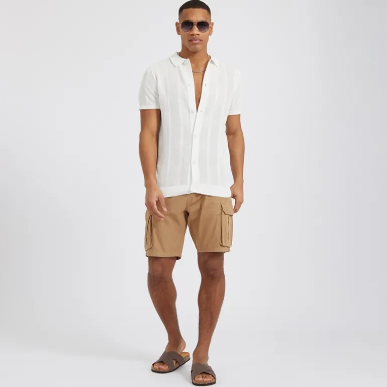 Herre Riverwood Cargo shorts Ecru