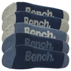 Herre Rulber Strømper 5-pak Blå