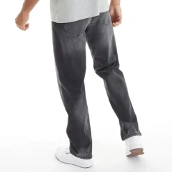 Herre Rushawn Jeans med Afslappet Pasform Sort