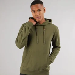 Herre Salupe Hættetrøje Mørk Oliven