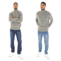 Herre Sazzi To-pak Straight Fit Jeans Mørk Vask/Stenvask