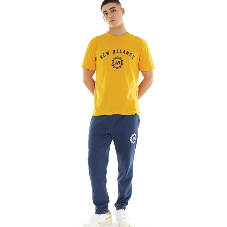 Herre Seasonal Graphic T-shirts Gul