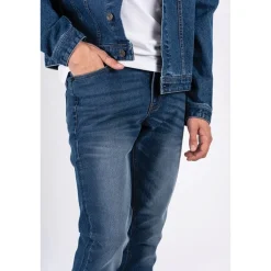 Herre Sebb Jeans Med Lige Ben Blå