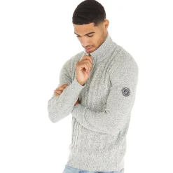 Herre Shane Strikket Trøje Sølv Birke