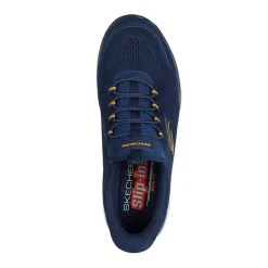 Herre Skechers Summits Slip In Sneakers Navy