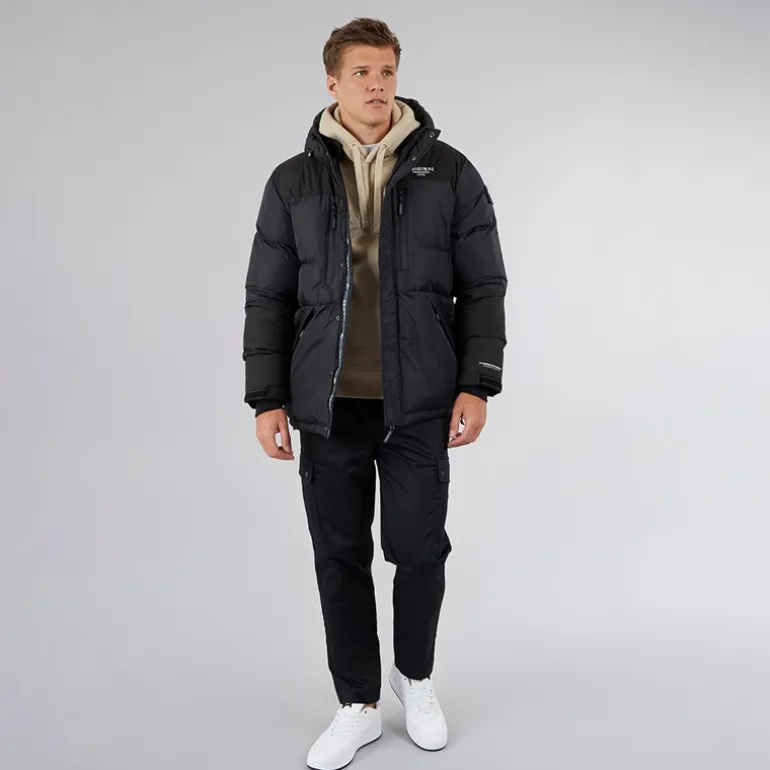 Herre Squadage Panel Jakke Sort