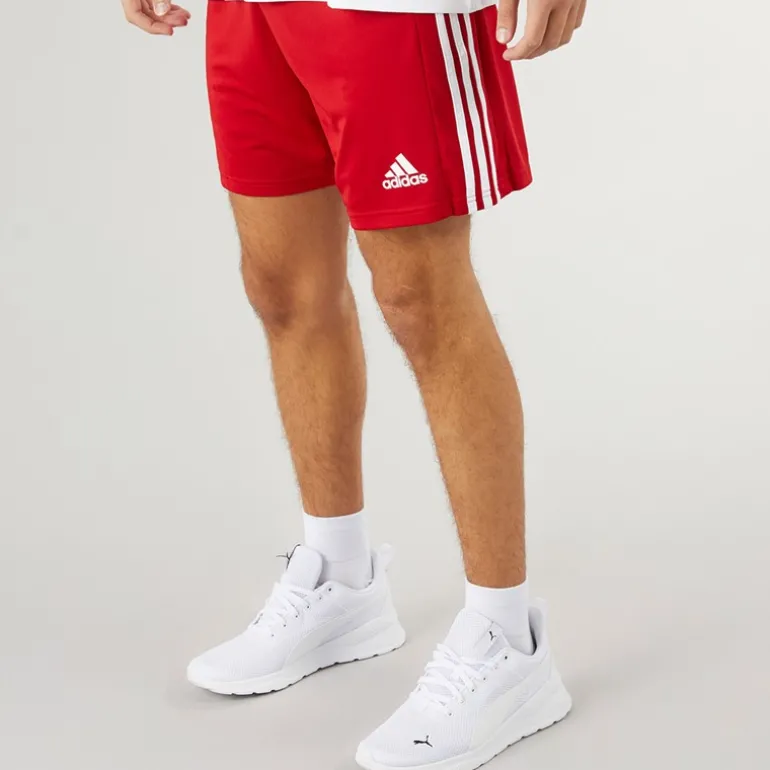 Herre Squadra 21 Shorts Team Power Rød/Hvid