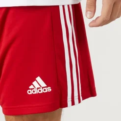 Herre Squadra 21 Shorts Team Power Rød/Hvid