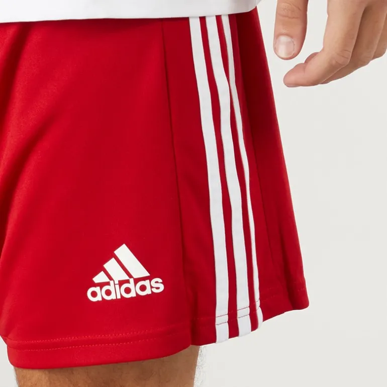 Herre Squadra 21 Shorts Team Power Rød/Hvid