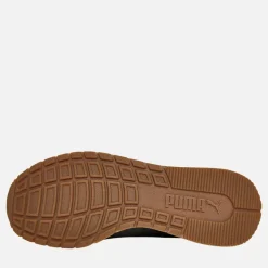 Herre ST Runner V4 Læder Sneakers Sort/​Stærk Grå/​Gummi