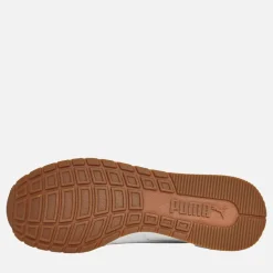 Herre ST Runner V4 Læder Sneakers Hvid/​Isgrå/​Gummi