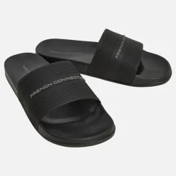 Herre Strap Sliders Sort