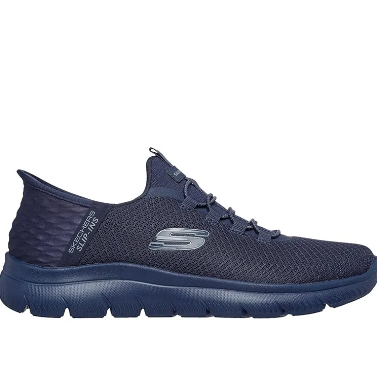 Herre Summits Høj Række Slip-In Sneakers Navy