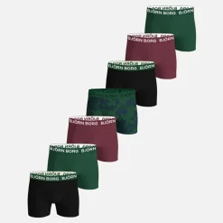 Herre syv pak bomuld stretch boxers Multipack 2