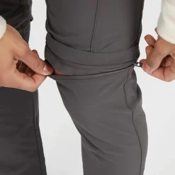 Herre Taslan Lynlås Bukser Antracit