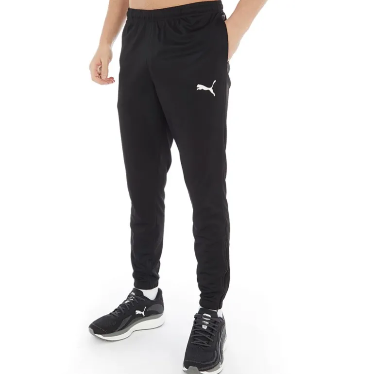 Herre teamRISE Poly Sport træningsbukser Sort