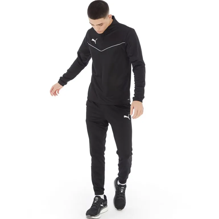 Herre teamRISE Poly Sport træningsbukser Sort