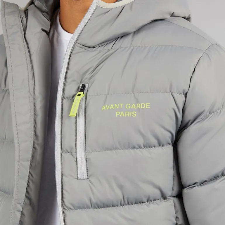 Herre Thor Puffer Jakke Slate