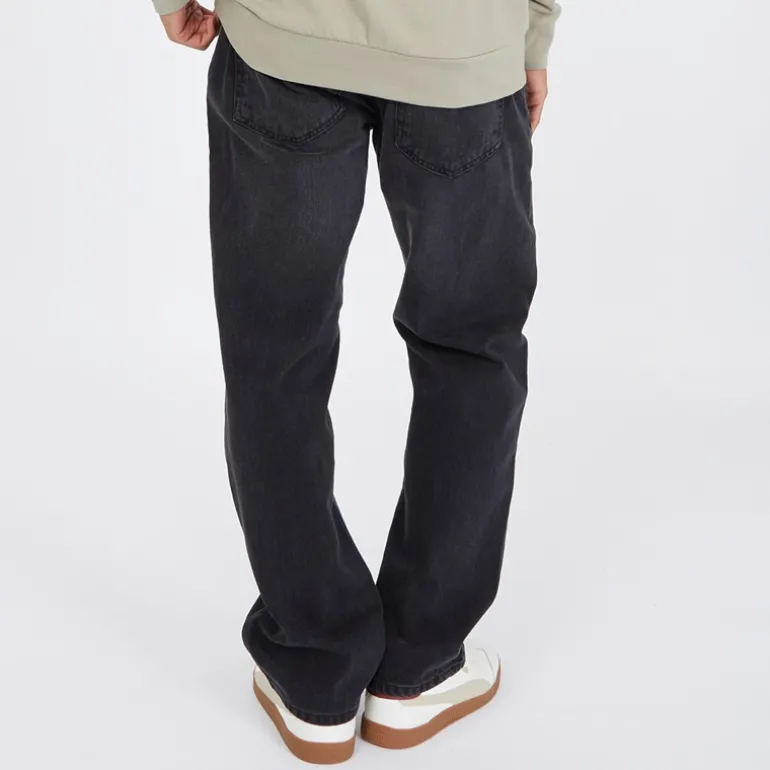 Herre Tillman Baggy Jeans Sort Vask